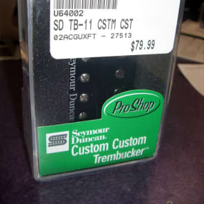 Seymour Duncan Tb 11 Custom Custom Trembucker   In Box image 1