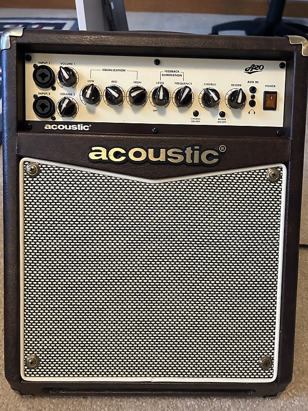Used Acoustic Guitar and Vocal Amp (20 watt) acoustic A20 Reverb