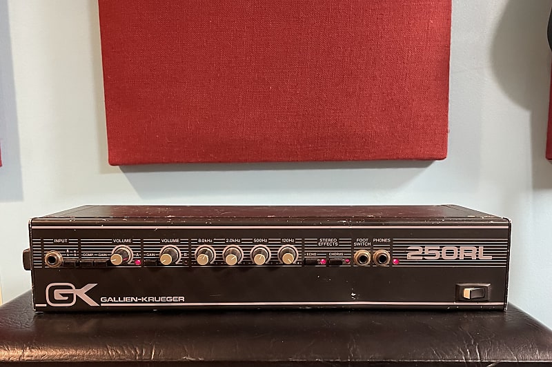 Gallien Krueger GK 250RL 100Watt Stereo Guitar Amp Head Reverb