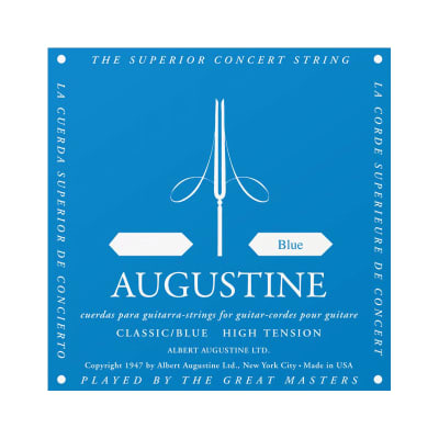 AUGUSTINE - BLEU2-SI - Corde classique à l'unité Si 2 bleu standard for sale