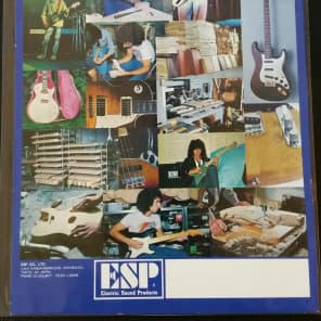 ESP guitar Catalog 1981 image 2