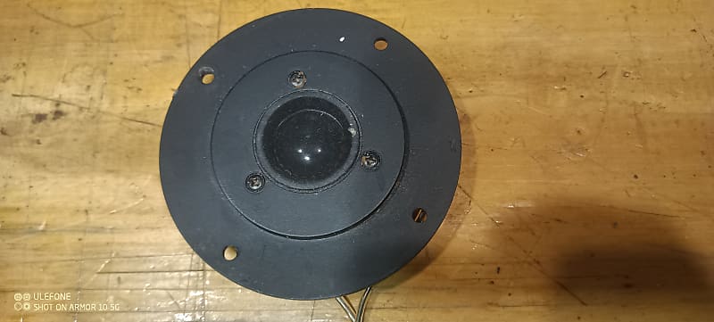 Realistic / Radio Shack Super Dome Tweeter Cat.No. 40-1276 Tweeter 1970 - Black  			