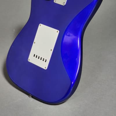 Squier Affinity Series Strat Rosewood Fretboard - 2004 - Metallic Blue image 4