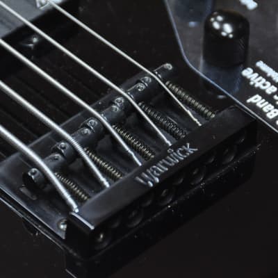 Warwick Rockbass Streamer LX5 Black High Gloss image 6