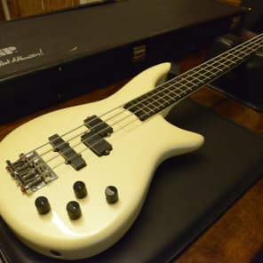 ESP Vintage Custom Shop Horizon Bass premium Japanese MIJ Pearl White Precision Jazz PJ pickup image 8