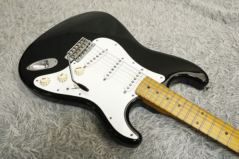 History ZIM-CFS Blk Fujigen Stratocaster Circle Fretting System