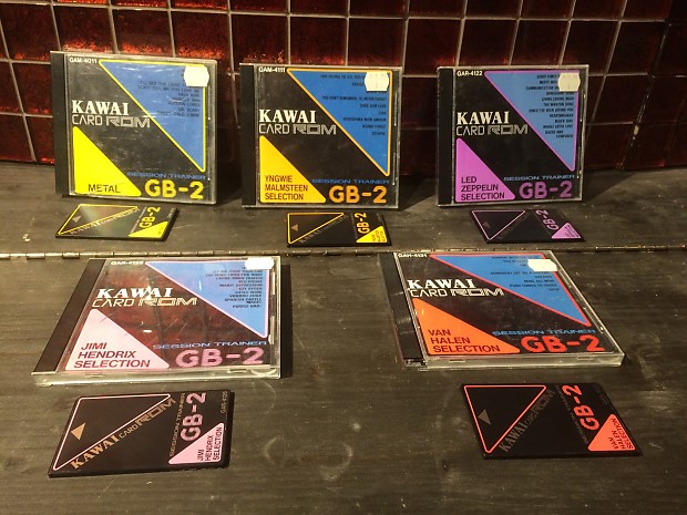 Kawai GB-2 Lot of 5 Session Trainer Cartridges (GAH-4131