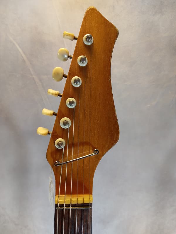Kawai Vintage Made in Japan Offset Body Electric Guitar 1960s Red Burst