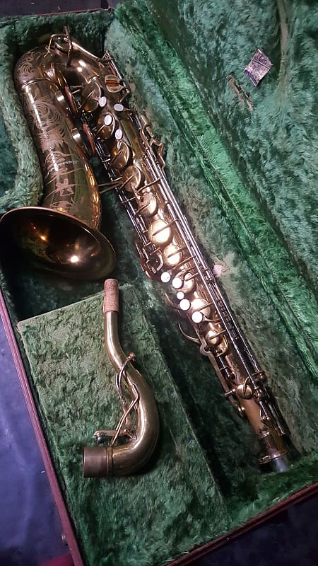 Buescher 400 TH&C Tenor saxophone 1949 - golden