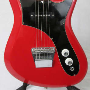EKO Cobra Red Italian Electric Guitar image 2