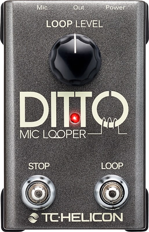 TC Helicon Ditto Mic Looper Pedal image 1
