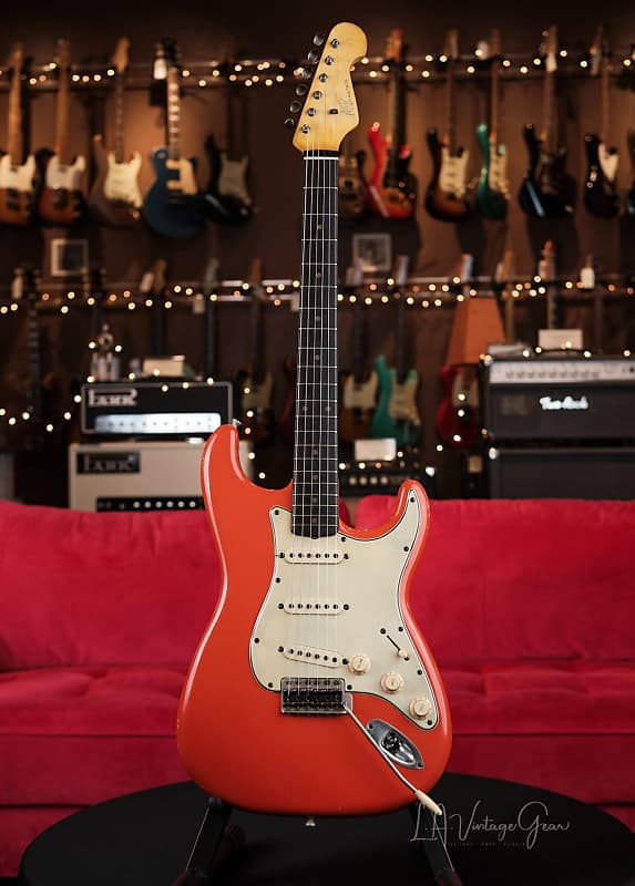 M.B. Guitars '62-S - In Fiesta Red, Just In! | Reverb