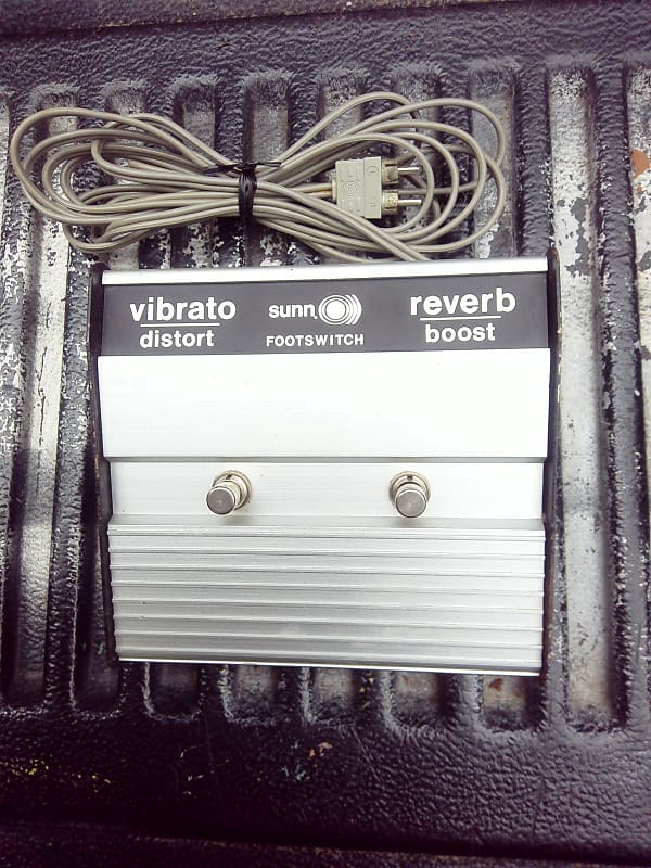 Sunn amp 2 button footswitch Reverb