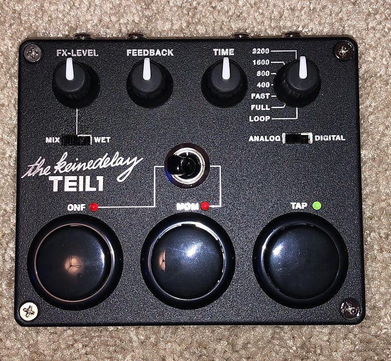 TEILE Elektronik TEIL1 Keinedelay (Limited Edition Black