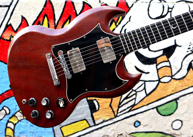 Gibson SG Faded - Crescent Moon Inlays Gibson sg crecent moon (2002)