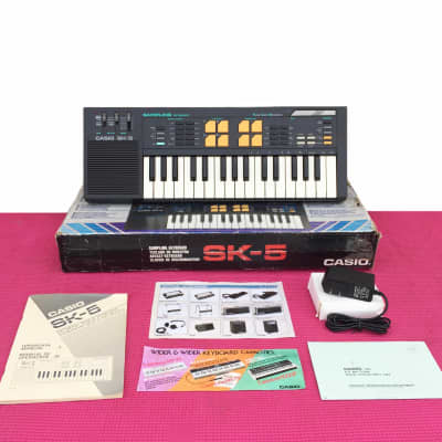 Casio SK-5 Classic Sampling Synthesizer Keyboard | Clean in Open Box