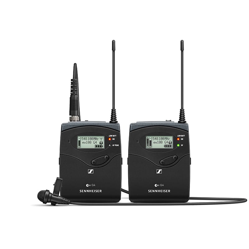 Sennheiser EW 112P G4 Camera-Mount Omnidirectional Lavalier Microphone System (G-Band: 566-608 MHz) image 1
