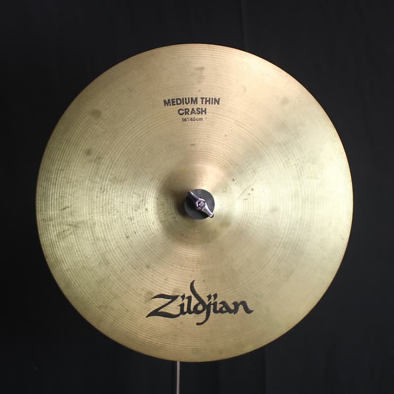 人気SALE新品zildjian old A thin crash 16 ジルジャン　クラッシュ　シンバル　vintage ヴィンテージ シンバル