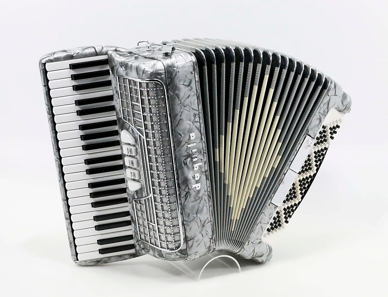 Daquila DB 24 16 3 4 Piano accordion Grey Pearl