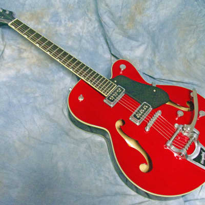 Gretsch G5129 Electromatic Hollow Body 2004 Electric Guitar Firebird Red image 10