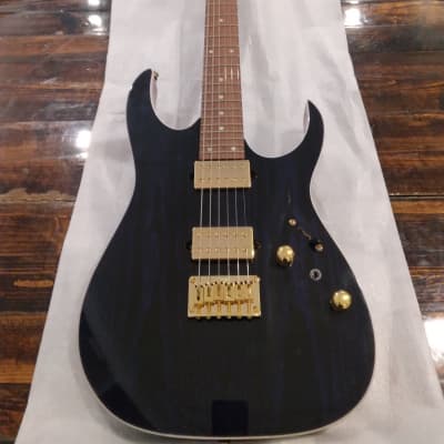 Ibanez - RG421HPAH | RG Standard Series Electric Guitar / Blue Wave Black (Factory Second) image 1