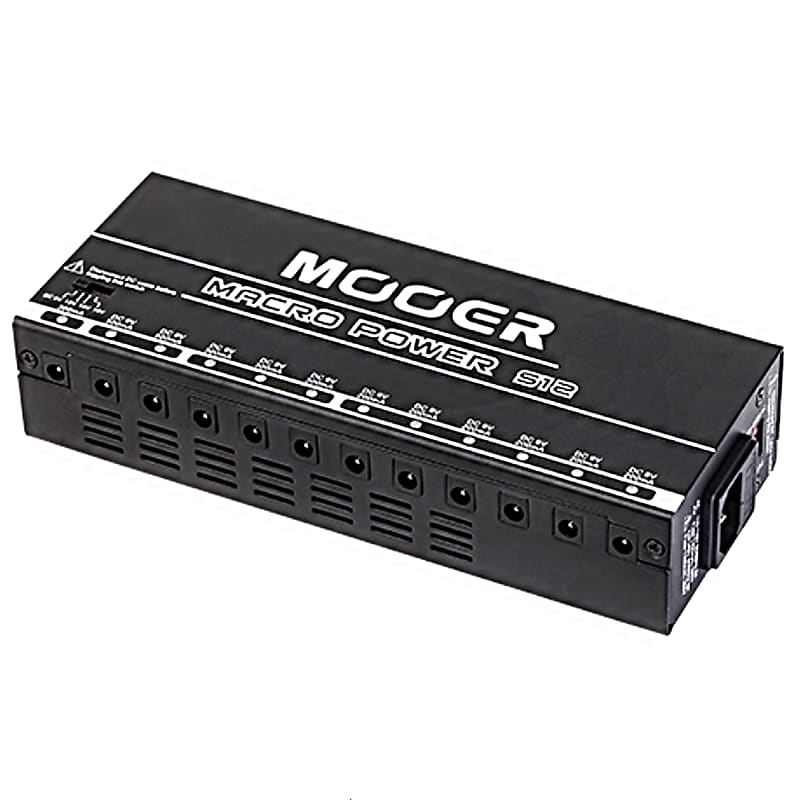 Mooer Macro Power S12 Isolated Professional Guitar Pedalboard Power Supply