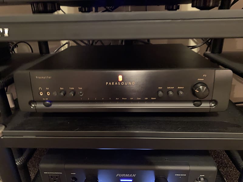 Parasound P5 Preamp and Zphono XRM Phono Preamp Combo Reverb