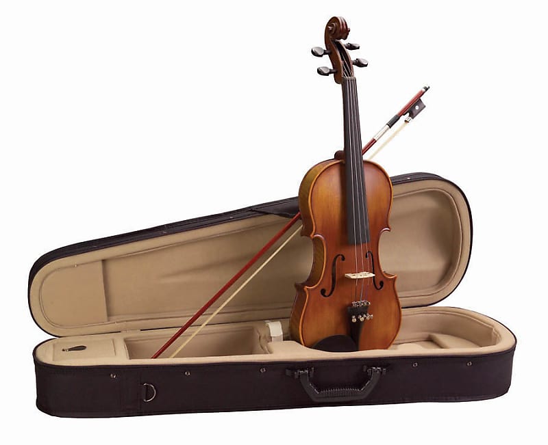Academy Classical Series Violin Outfit 4/4, Chestnut Brown (155AU) image 1