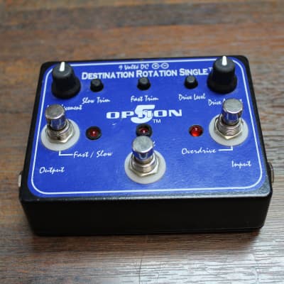 Reverb.com listing, price, conditions, and images for option-5-destination-rotation-single
