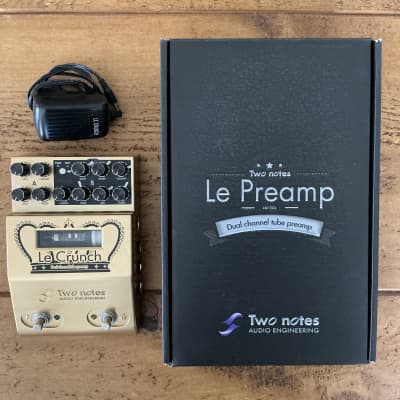 Reverb.com listing, price, conditions, and images for two-notes-le-crunch-pedal