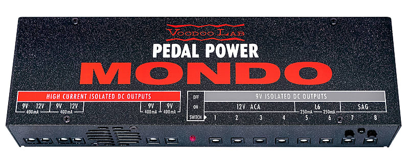 Voodoo Lab Pedal Power MONDO Isolated Power Supply image 1