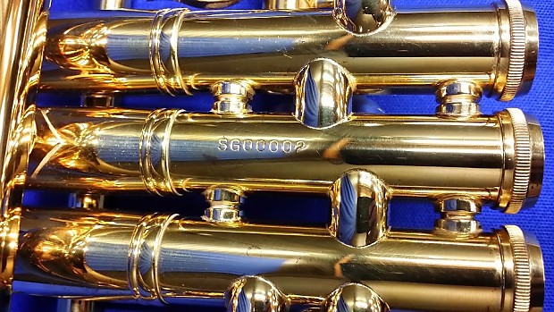 Getzen Doc Severinsen Prototype 2001 Gold Plated Trumpet Getzen Doc Severinsen Prototype 2001 Gold Plated Trumpet