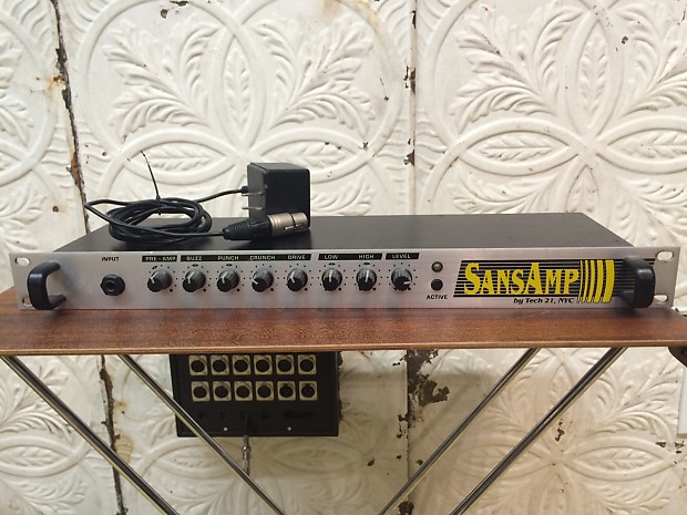 Tech21 SansAmp Original Silver Rack Pre-Amp