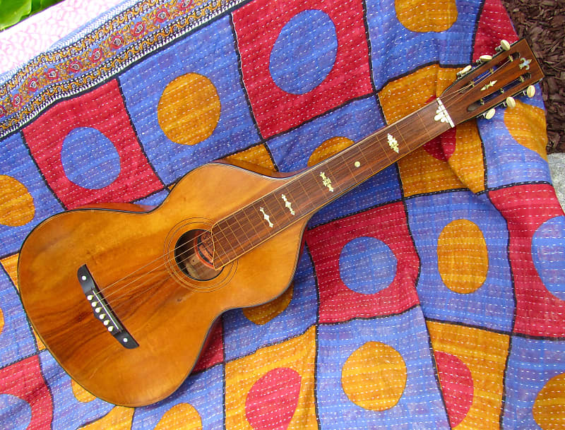 Hilo model 670 Hawaiian steel guitar all Koa vintage 1920s