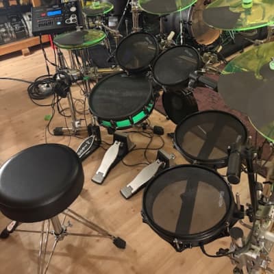 ROLAND TD-30 PINTECH DW COMPLETE ELECTRIC DRUM KIT MINT CUSTOM TURN-KEY