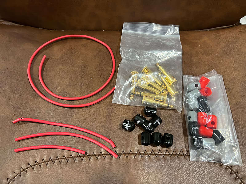 L's Solderless patch cable plugs Gold 8total Reverb