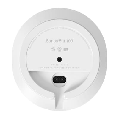Sonos Era 100 Wireless Bluetooth Speaker, White image 15
