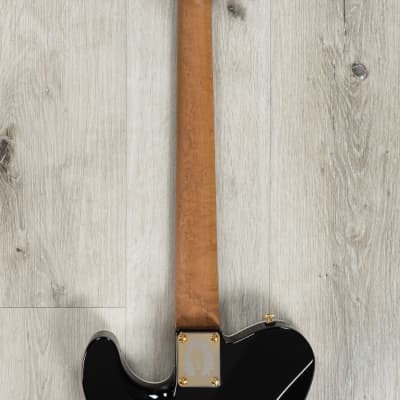 Suhr Mateus Asato Classic T Guitar, 3A Roasted Birdseye Maple Fretboard, Black image 5
