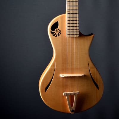 Murray Kuun Enigma doubletop ukulele 2023 - Natural Woods image 3