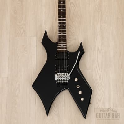 1988 BC Rich Warlock NJ Series Black w/ Floyd Rose, Nagoya Japan