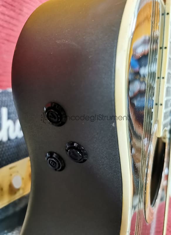 Yamaha APX-7 Black cutaway electro-acoustic guitar | Reverb UK
