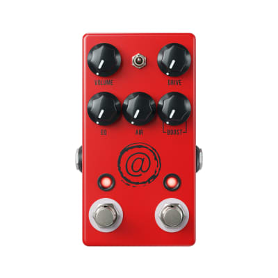 JHS @ The AT+ Plus (Andy Timmons) Drive V2 overdrive effects Pedal - Red image 2