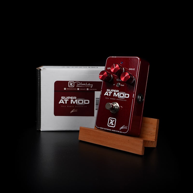 Keeley Super AT Mod Overdrive Pedal Reverb