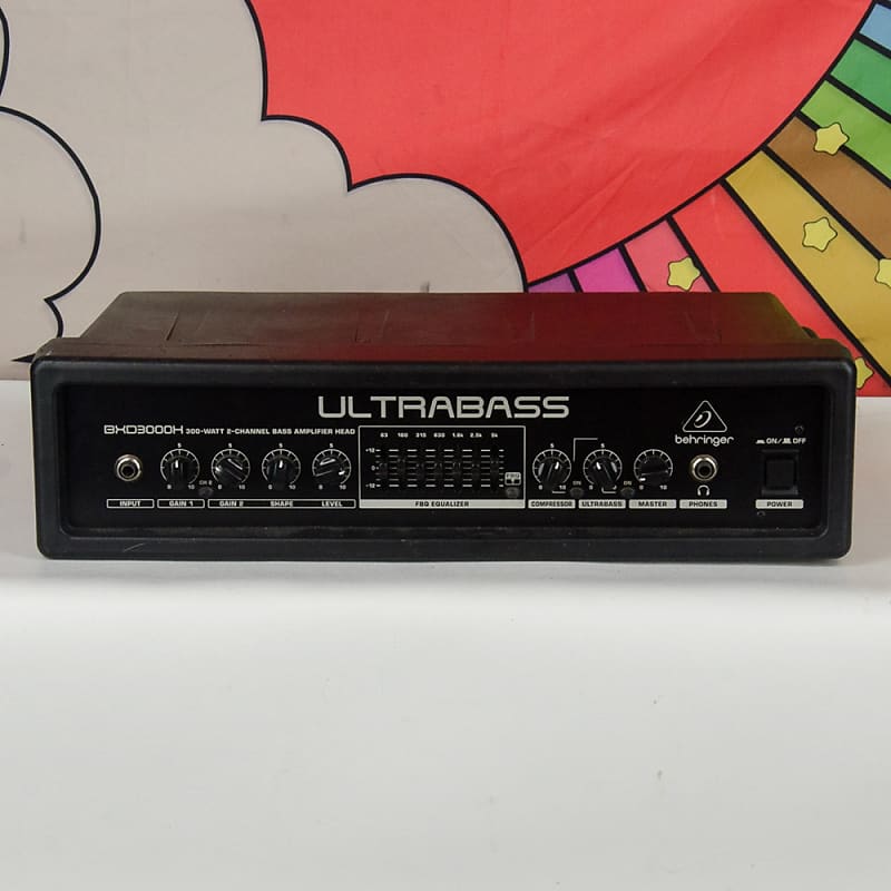 Used Behringer BX4500H Bass Head Amplifier - AS IS | Reverb