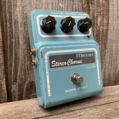 ギター Maxon CS-550 Stereo Chorus Maxon CS-550 Stereo Chorus Pro – Max Guitar