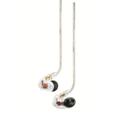Shure SE425-CL Balanced Sound Isolating Earphones (Clear) (New) U.S Authorized Dealer SE image 4