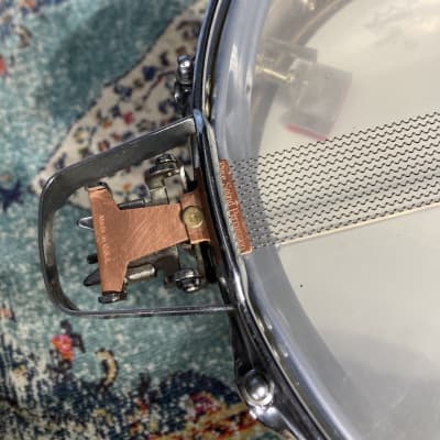 Ludwig 14"x5" 410 Super Sensitive Snare Drum. Early 1960s Pre-Serial Number - Chrome Over Aluminum. image 20
