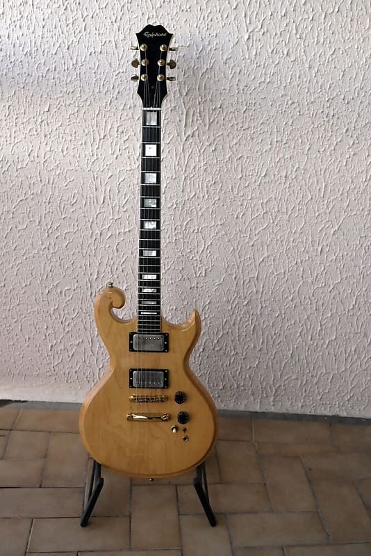 Epiphone SC-550 Scroll (1976 - 1979) | Reverb France