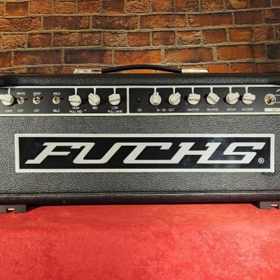 Fuchs Custom-Ordered 100-Watt Overdrive Built In Reverb-Decay-Accent Sounds Superb Aftermarket Foot Switch for sale