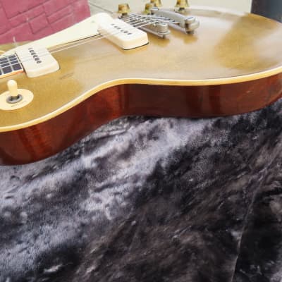 GIBSON LES PAUL early 1956 GOLDTOP matched pot dates 1345542 PLAYER! VIDEO!! image 5